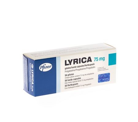 Buy Lyrica (Pregabalin) 75mg Capsules